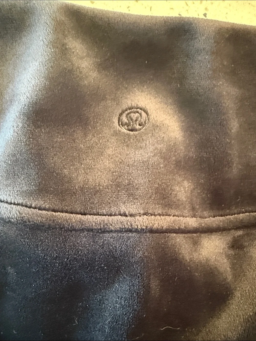 lululemon athletica Black Mini Suede Skirt